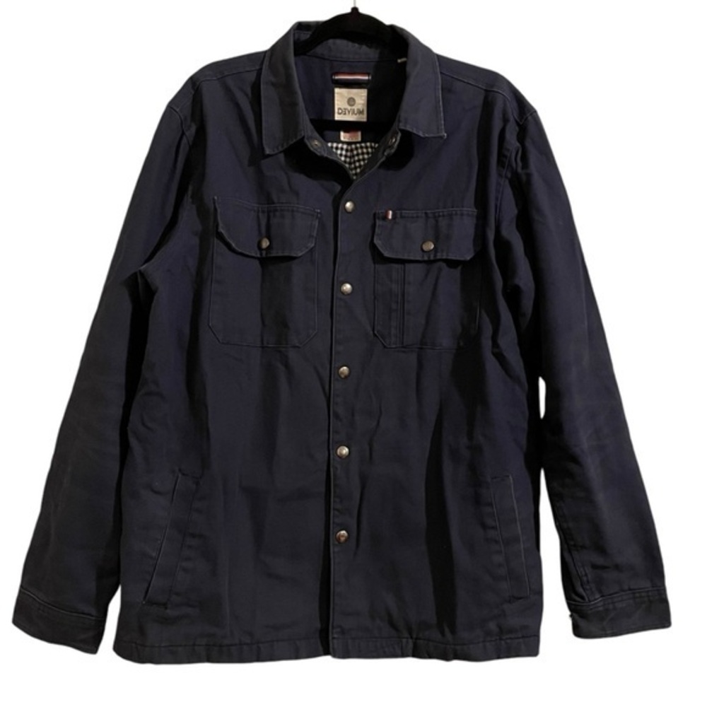 DEVIUM Toiler Jacket Houndstooth Liner